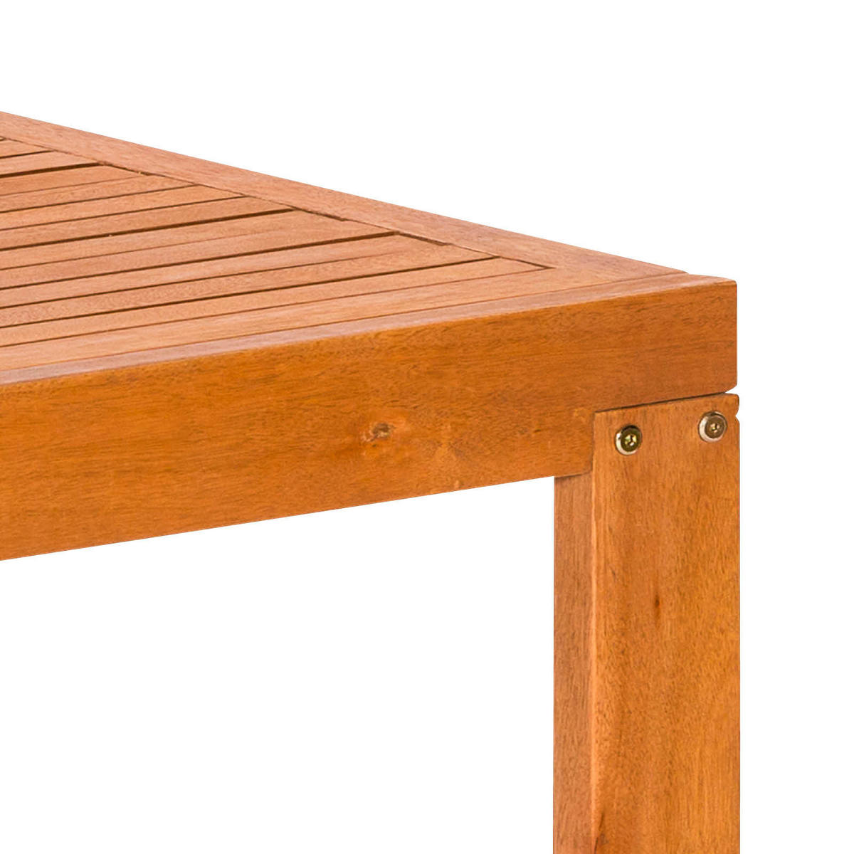 BALKONSET  5-teilig  - Braun/Grün, KONVENTIONELL, Holz/Textil - Gardenson