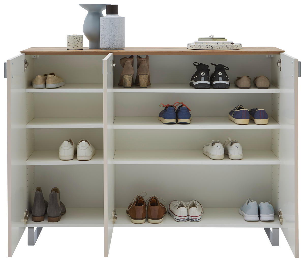 GARDEROBE 3-teilig  in 190/192/36 cm  - Sandfarben/Eichefarben, Design, Holz/Holzwerkstoff (190/192/36cm) - Dieter Knoll