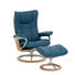 RELAXSESSELSET in Holz, Leder Petrol - Eichefarben/Petrol, Natur, Leder/Holz (84/103/72cm) - Stressless RELAXSESSELSET in Holz, Leder Petrol - Eichefarben/Petrol, Natur, Leder/Holz (84/103/72cm) - Stressless
