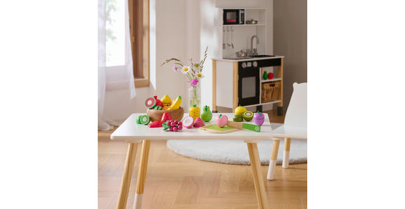 SCHNEIDESET OBST  - Multicolor, Basics, Holz/Holzwerkstoff - My Baby Lou