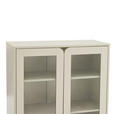VITRINE  in Seidengrau  - Seidengrau, Design, Glas/Holzwerkstoff (80/103/35cm) - Xora