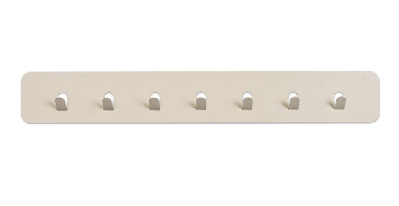 HAKENLEISTE  in Creme  - Creme, Design, Metall (70/10/3cm) - Xora