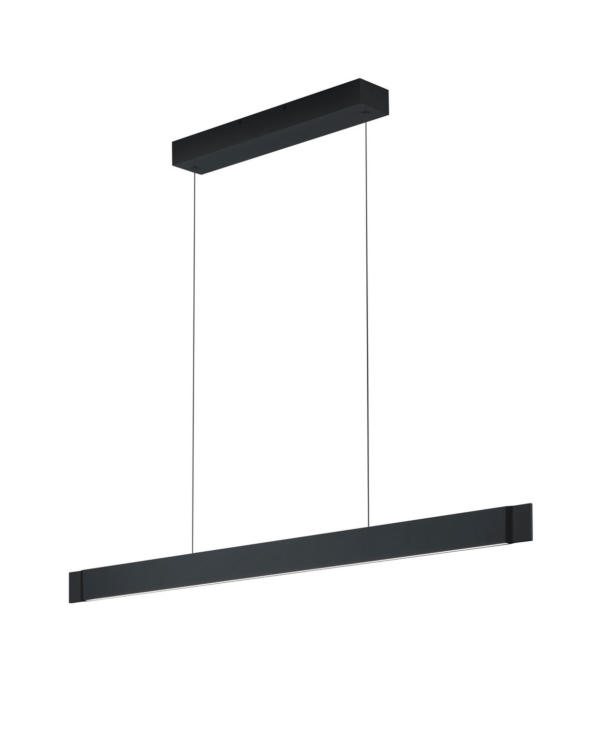 LED-HÄNGELEUCHTE 130/8,5 / 1,6/210 cm  - Schwarz, Design, Metall (130/8,5 / 1,6/210cm) - Helestra