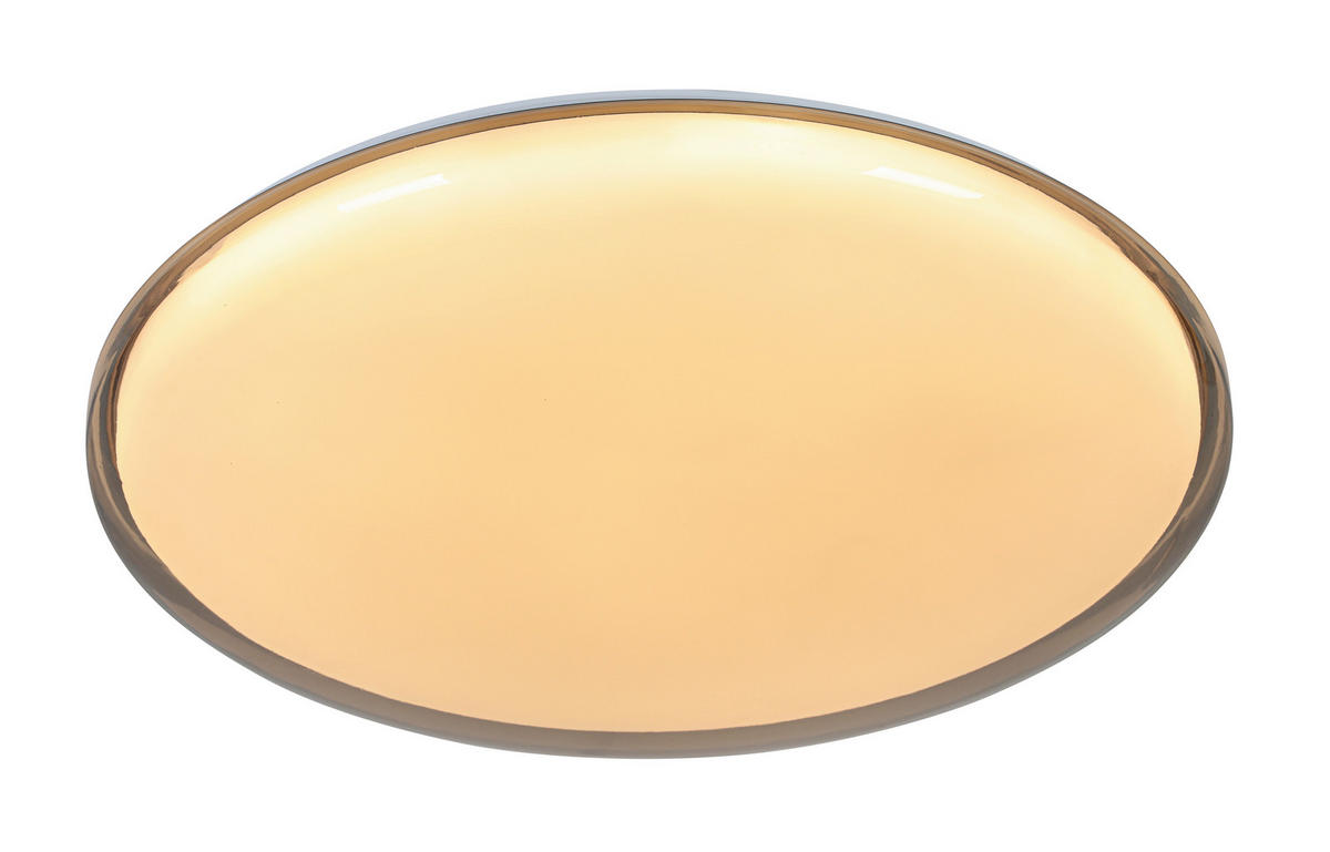 LED PLAFONJERA  - providno/bela, Trendi, metal/plastika (70/10cm) - Novel