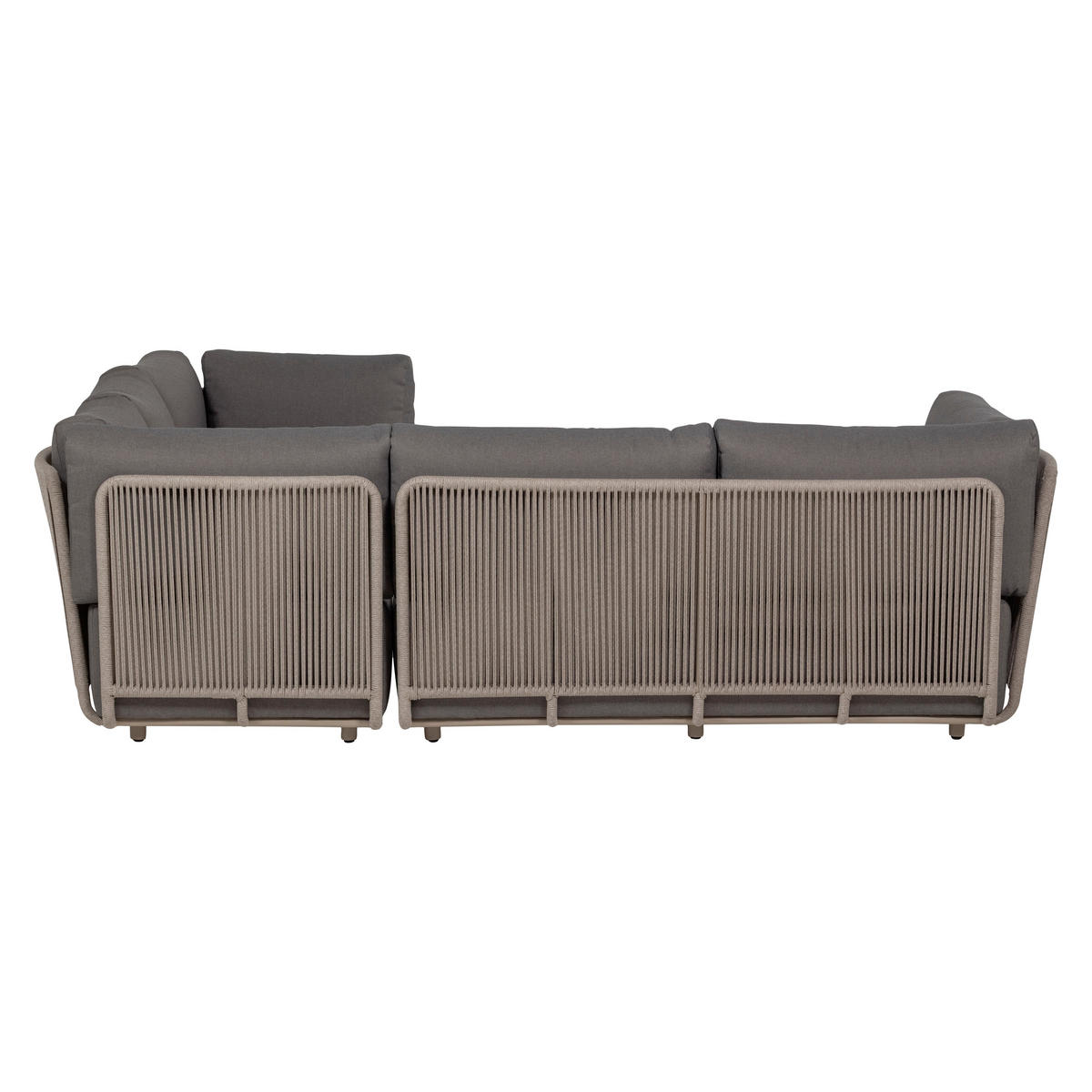 LOUNGEGARNITUR  269/269 cm  Eisen  - Braun, MODERN, Kunststoff/Textil (269/269cm) - Livetastic