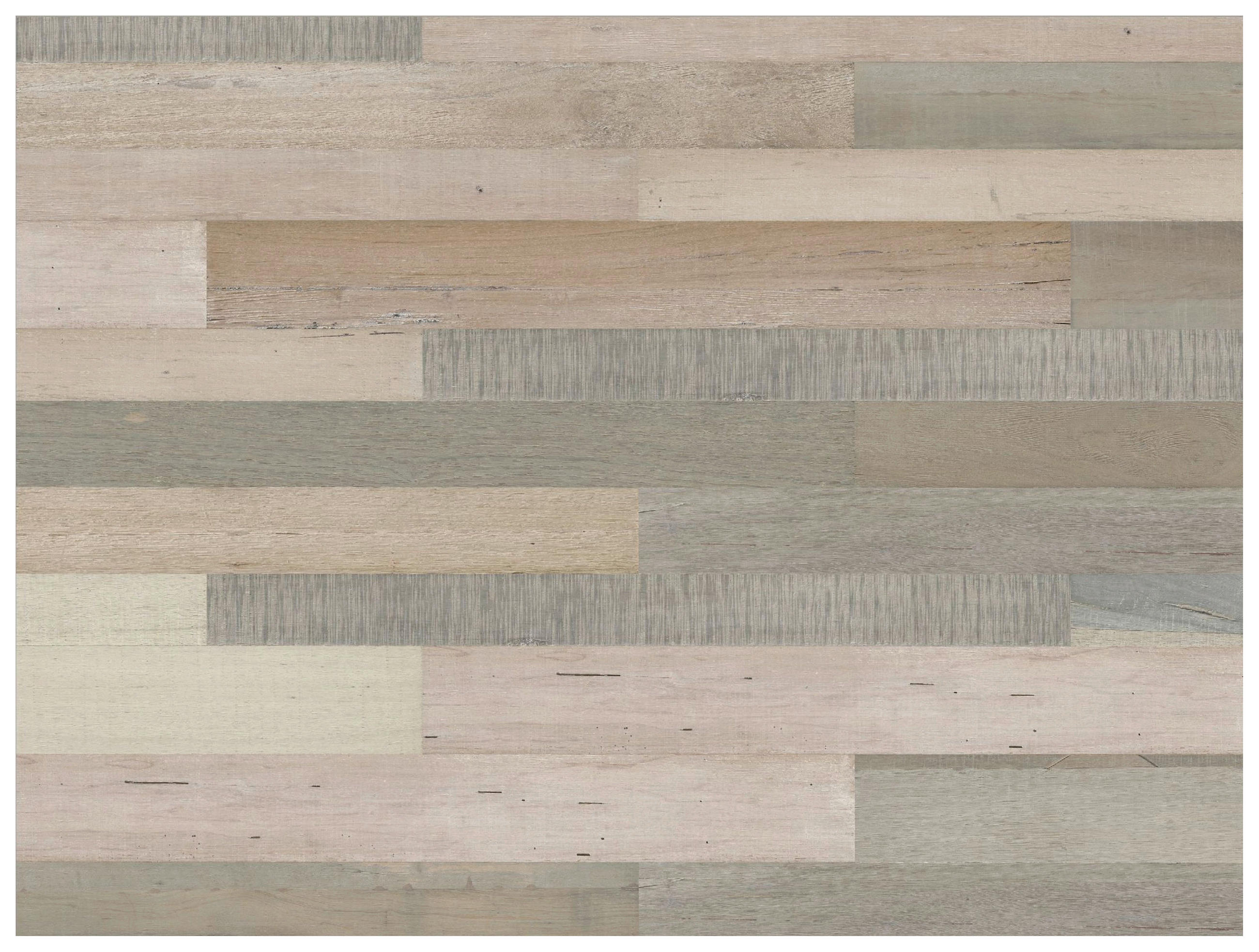 WANDVERKLEIDUNG 6 Stück  - Graubraun, Basics, Holz (120/12/1cm)