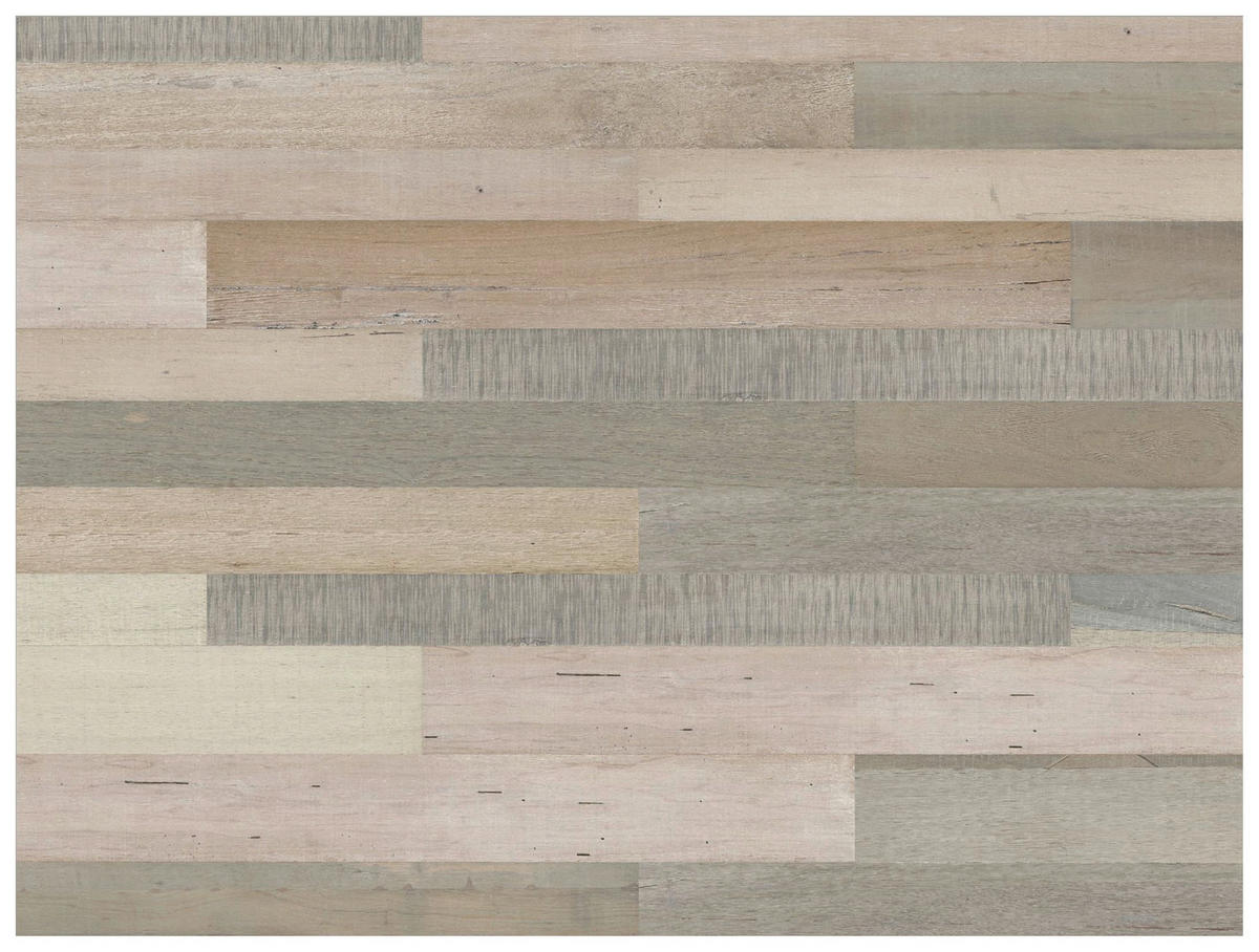 WANDVERKLEIDUNG - Graubraun, Basics, Holz (120/12/1cm)