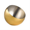 SCHALE SPHERE   - Goldfarben, Basics, Metall (24/24/21cm)