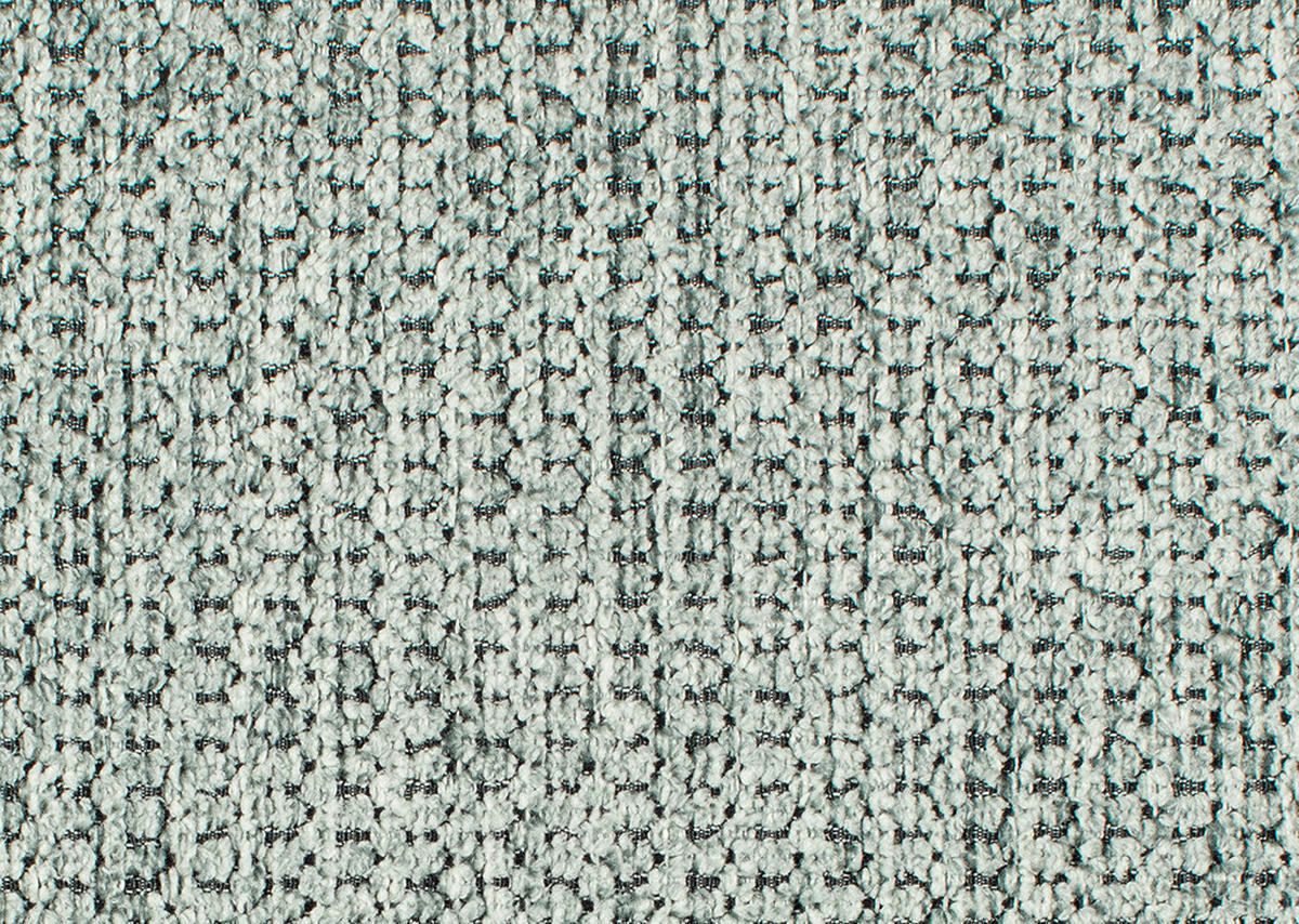 TRAPEZSOFA in Flachgewebe Hellgrau  - Hellgrau/Schwarz, Konventionell, Textil/Metall (219/107/97cm) - Pure Home Comfort