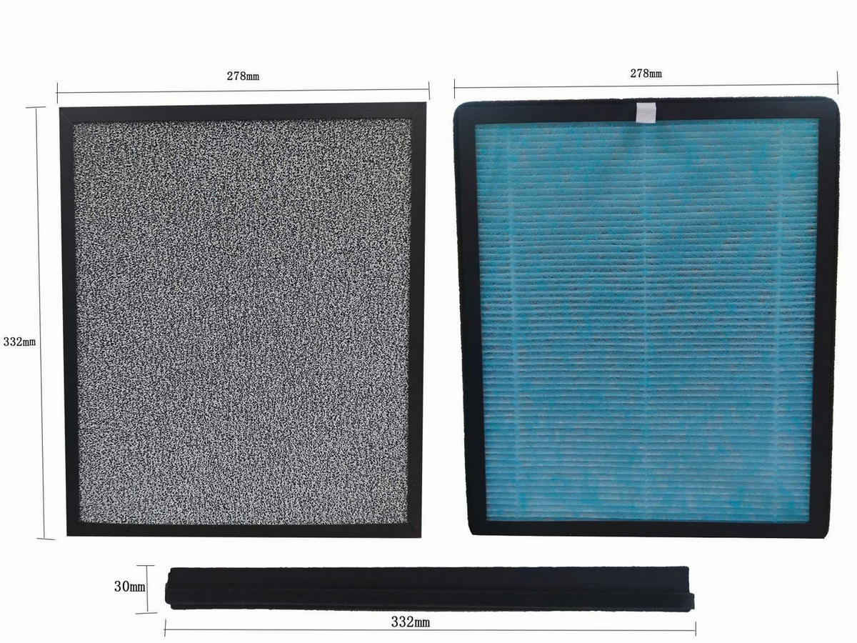 LUFTKYLARE RESERVFILTER - blå/grå, Basics, textil (29/34/2,8cm) - Mican