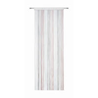 Fadenstore   2 Stück   90/245 cm   - Beige/Rosa, Basics, Textil (90/245cm) - Boxxx