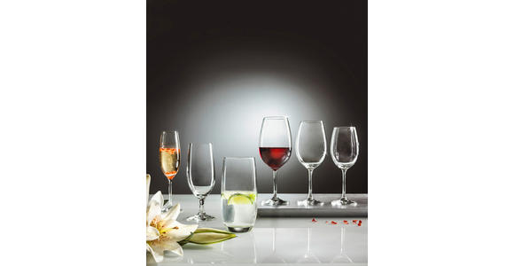 GLÄSERSET  - Klar, Basics, Glas (506ml) - Novel