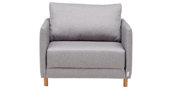 SCHLAFSESSEL in Webstoff Grau  - Naturfarben/Grau, KONVENTIONELL, Kunststoff/Textil (89/79/94cm) - Cantus