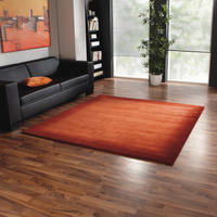 WOLLTEPPICH 250/300 cm Vinciano Tami Orange, Rot  - Rot/Orange, Basics, Textil (250/300cm) - Cazaris