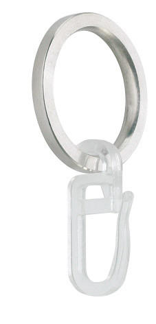 Vorhangringe Edelstahloptik Mia Metall 10 Stk.