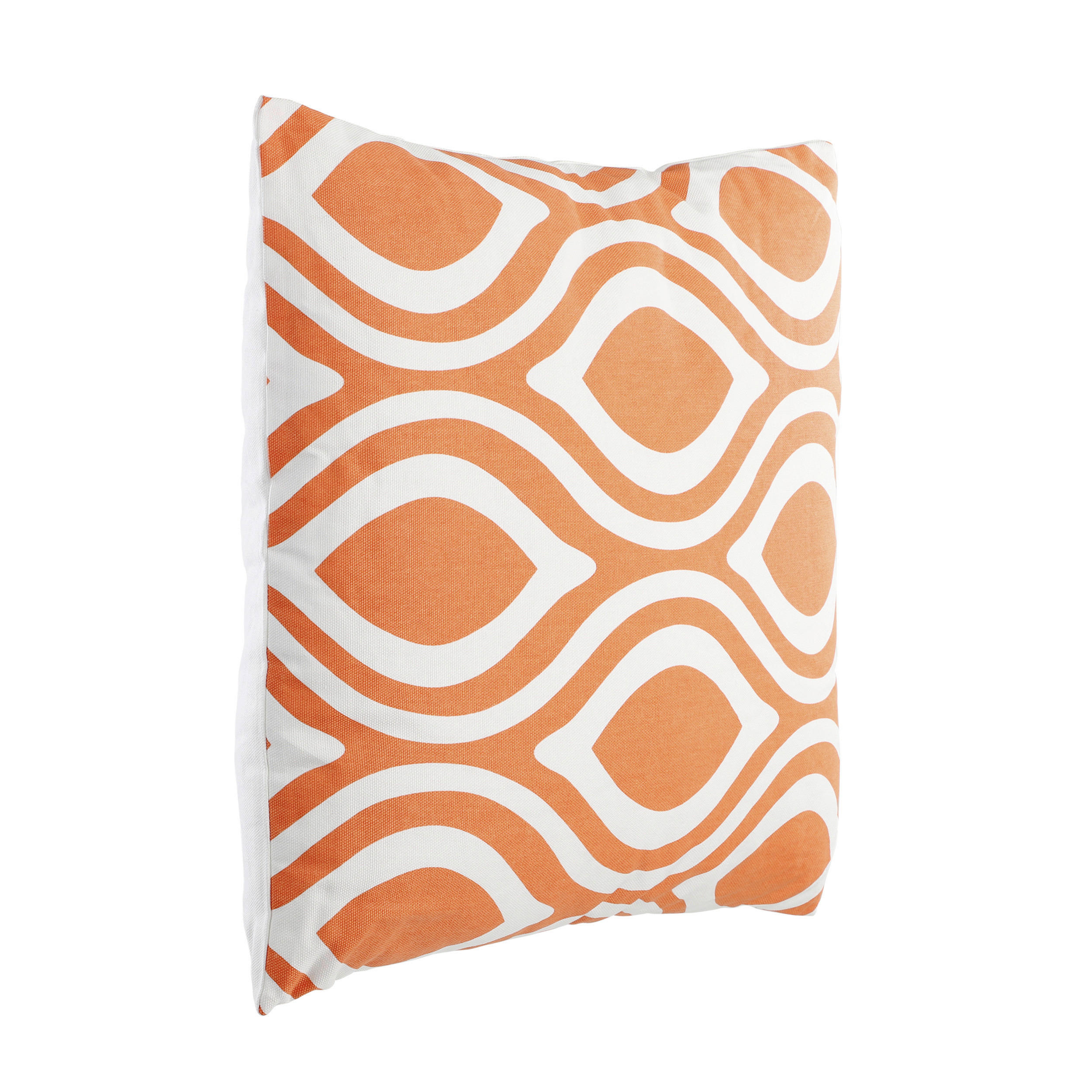 ZIERKISSEN  45/45 cm   - Rot/Orange, Basics, Textil (45/45cm) - Eglo