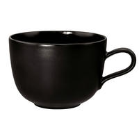 FRÜHSTÜCKSTASSE Liberty velvet black  - Schwarz, Basics, Keramik (380ml) - Seltmann Weiden