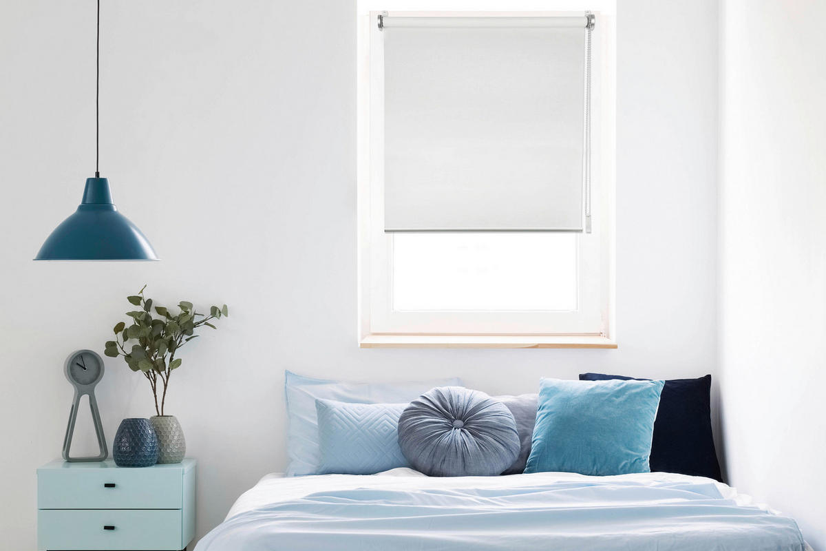ROLLO  blickdicht     - Weiß, Basics, Textil (120/250/6cm) - Homeware