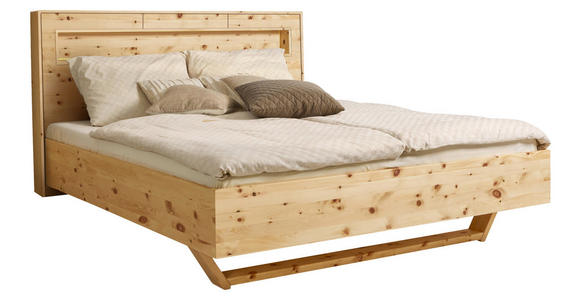 BETT 160/200 cm  in Zirbelkieferfarben  - Zirbelkieferfarben, Natur, Holz (160/200cm) - Valnatura