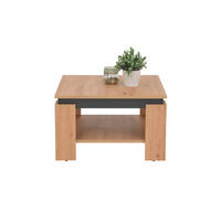 COUCHTISCH in Holzwerkstoff 68/68/41 cm  - Eiche Artisan, Design, Holzwerkstoff (68/68/41cm) - Livetastic