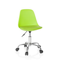 OTOČNÁ ŽIDLE PRO MLÁDEŽ, zelená - zelená, Basics, textil/plast (40/72-82/44cm) - MID.YOU
