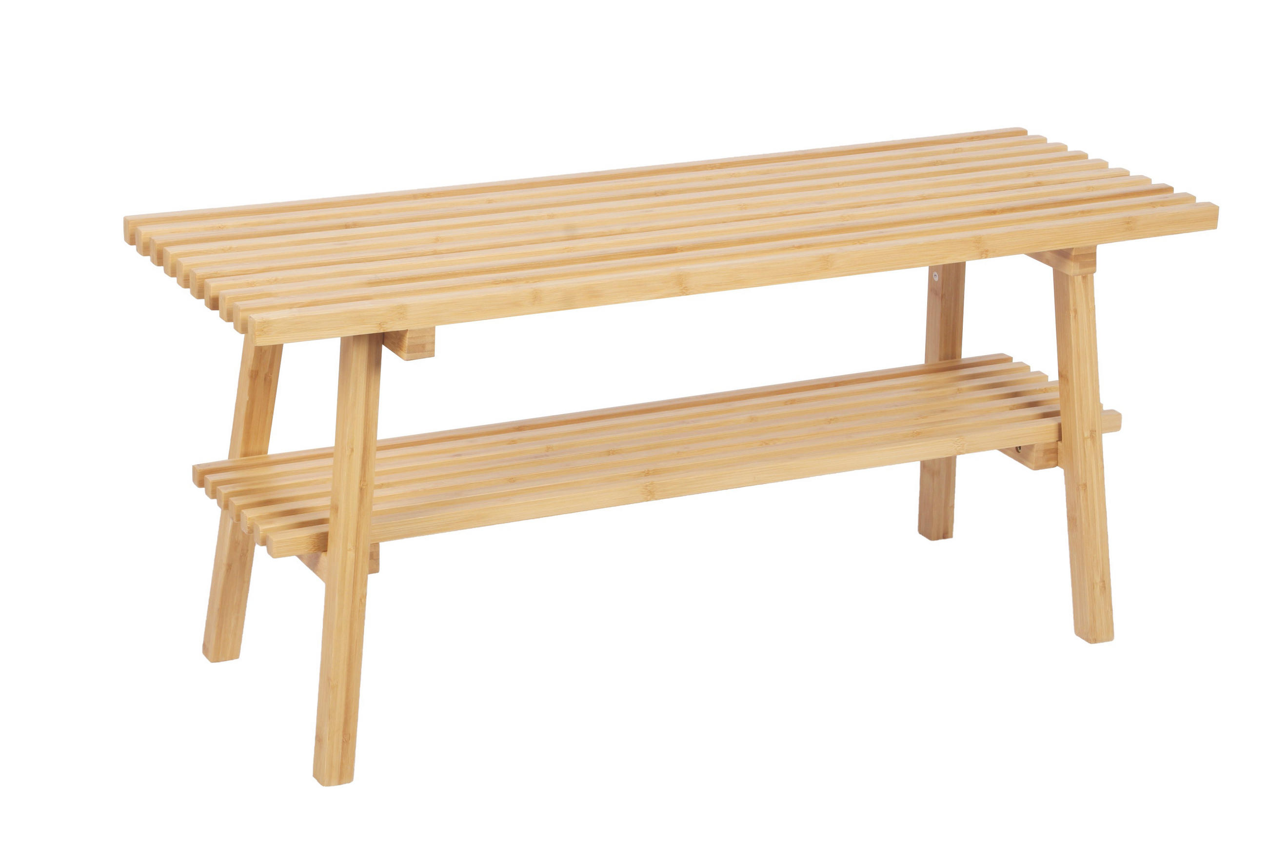 LAVICE S BOTNÍKEM, přírodní barvy, 100/45/35 cm - přírodní barvy, Natur, dřevo (100/45/35cm) - Carryhome