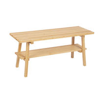 LAVICE S BOTNÍKEM, přírodní barvy, 100/45/35 cm - přírodní barvy, Natur, dřevo (100/45/35cm) - Carryhome