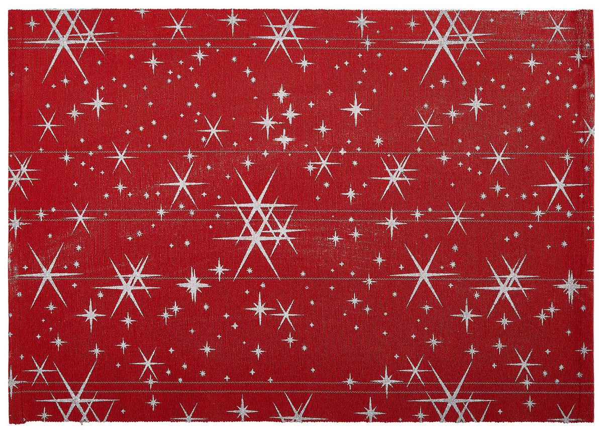 PRESTIERANIE, bavlna, 33/48 cm - červená, Basics, textil (33/48cm) - X-Mas