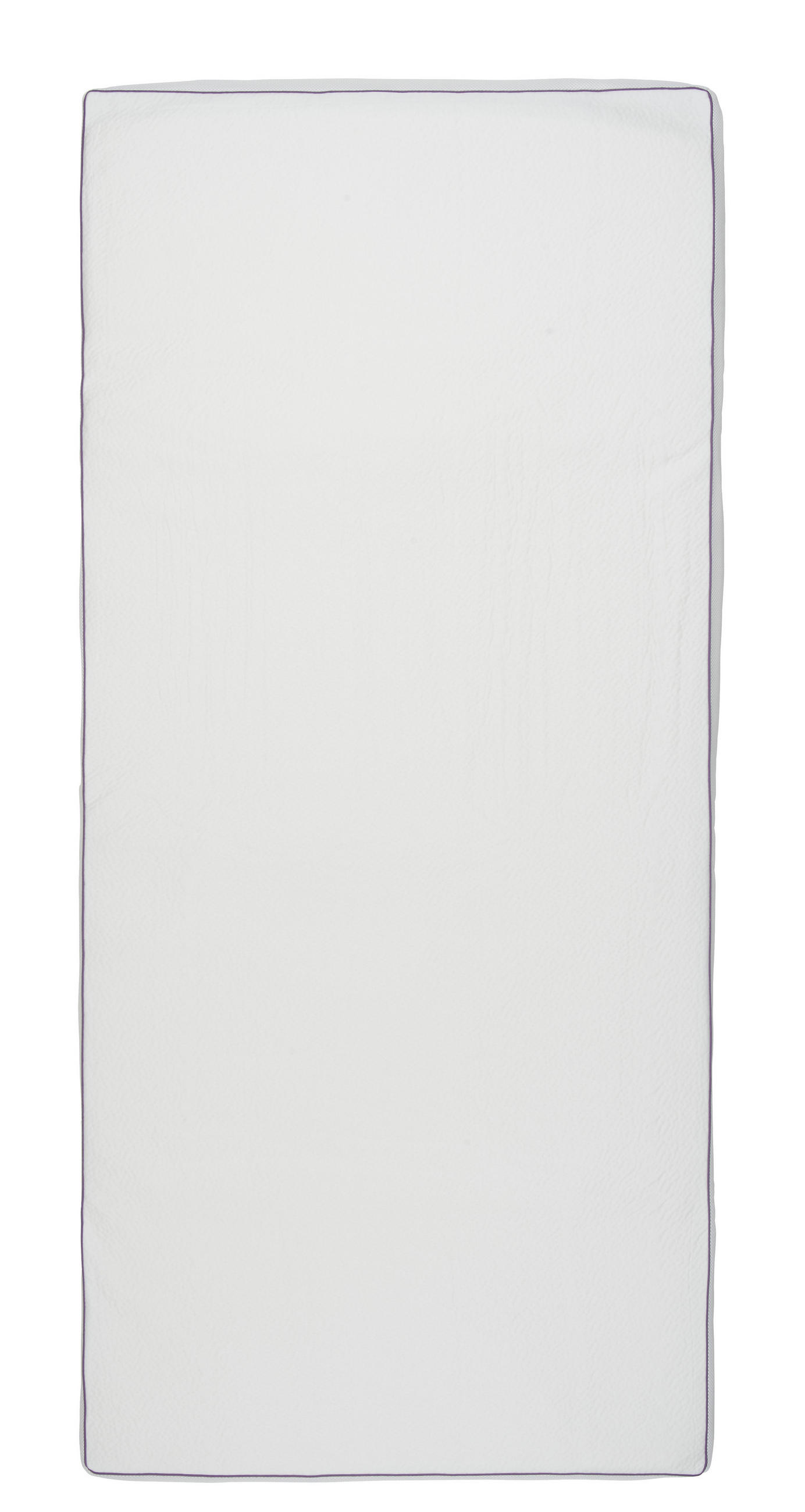 VRCHNÍ MATRACE, 90/200 cm - bílá, Basics, textil (90/200cm) - Sleeptex