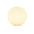 TISCHLEUCHTE 25 cm  - Weiß, Basics, Glas/Kunststoff (25cm) - Novel