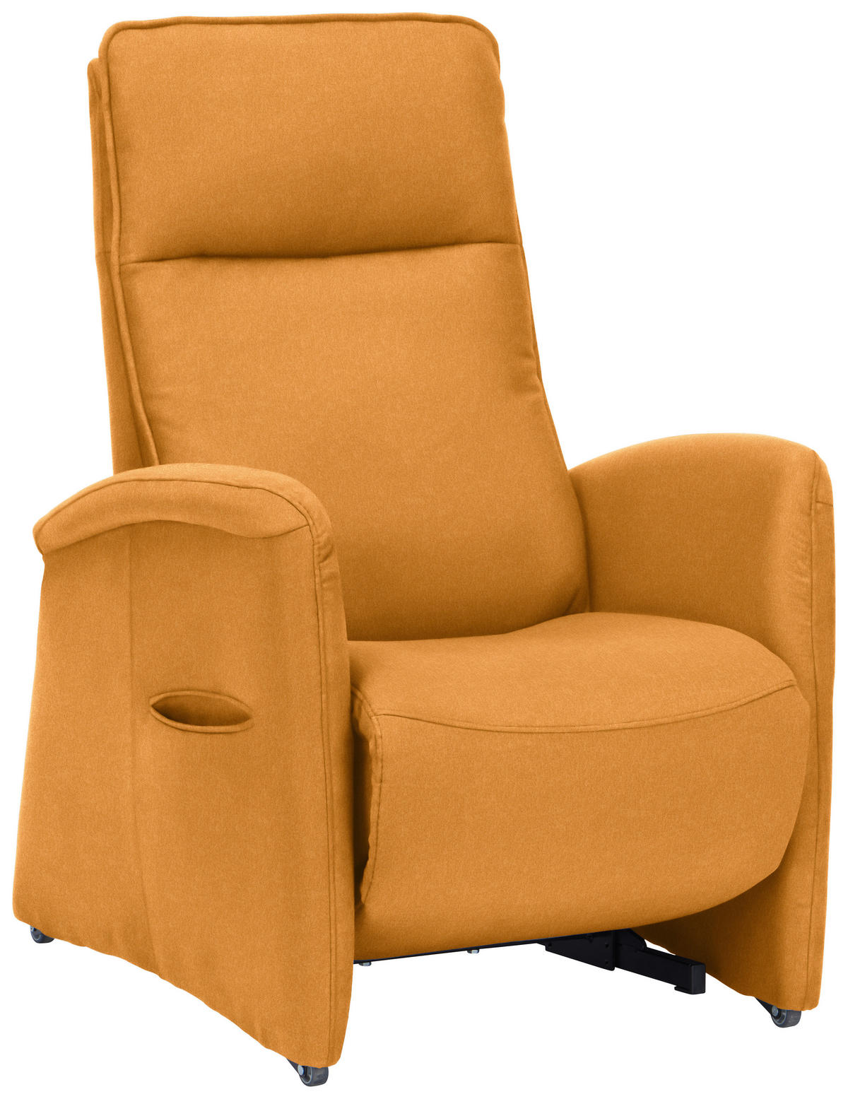 FERNSEHSESSEL in Chenille Currygelb  - Currygelb, Konventionell, Kunststoff/Textil (79-83/108/87cm) - Valdera