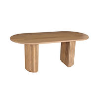 ESSTISCH 180/90/73 cm Echtholz  Holz rechteckig Naturfarben  - Naturfarben, MODERN, Holz (180/90/73cm) - MID.YOU
