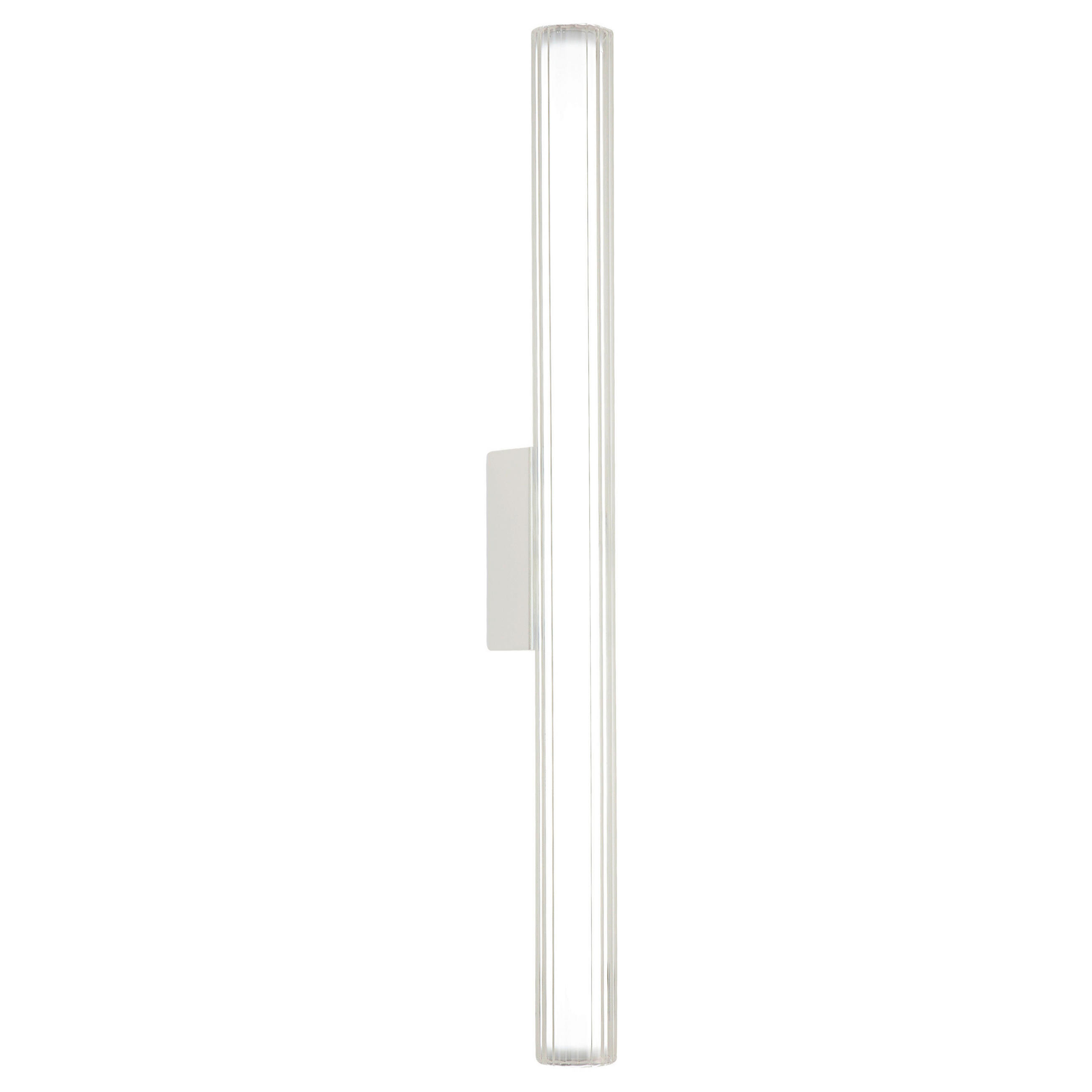 XXXLutz Led-Wandleuchte Linea Weiß 6x61 cm
