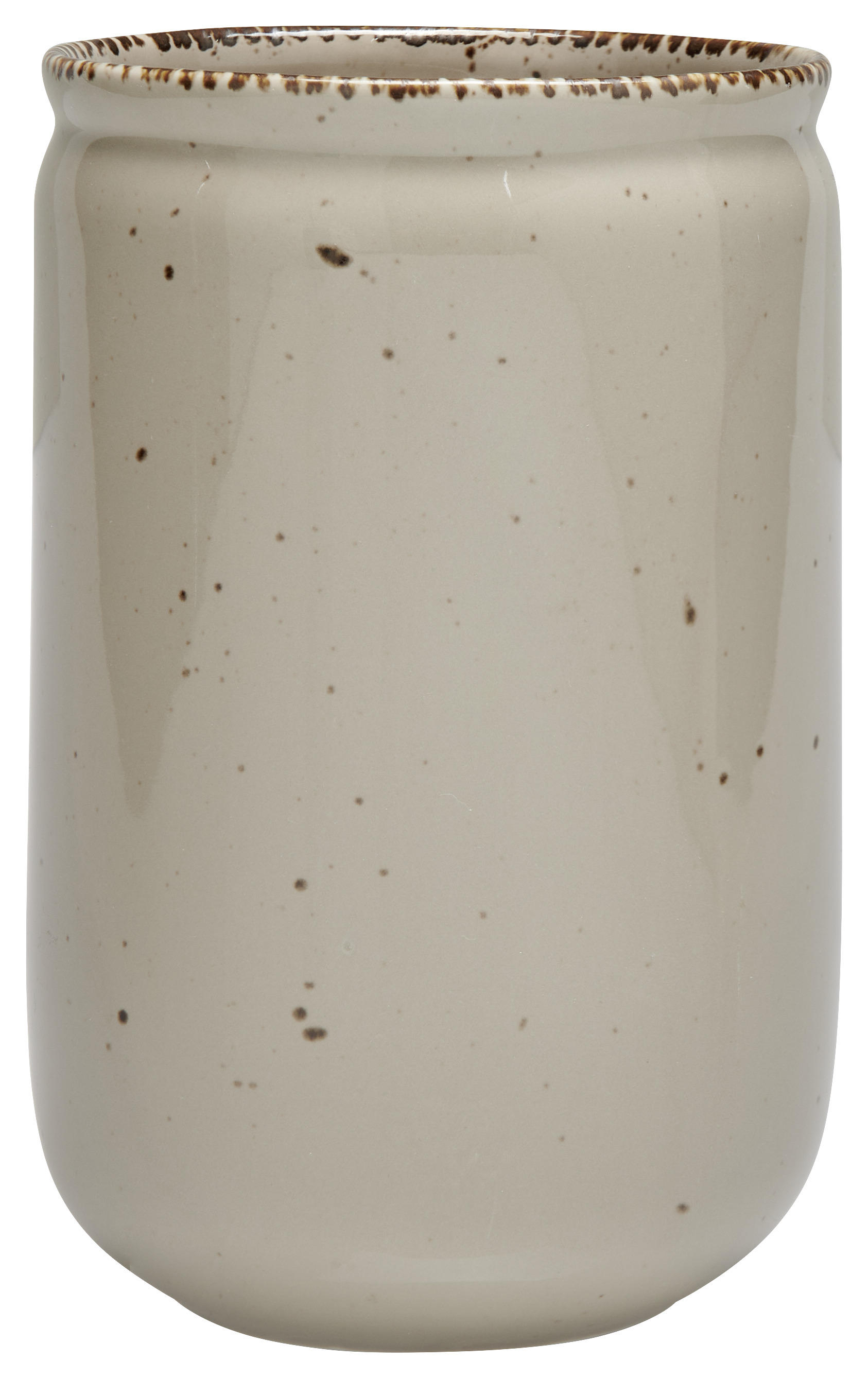 KÜCHENUTENSILIENHALTER - Taupe, LIFESTYLE, Keramik (11,5/18cm) - Landscape