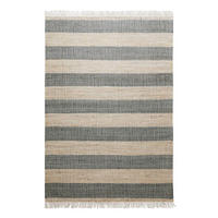 HANDWEBTEPPICH 200/290 cm Virgil Anthrazit, Sandfarben  - Sandfarben/Anthrazit, KONVENTIONELL, Textil (200/290cm)