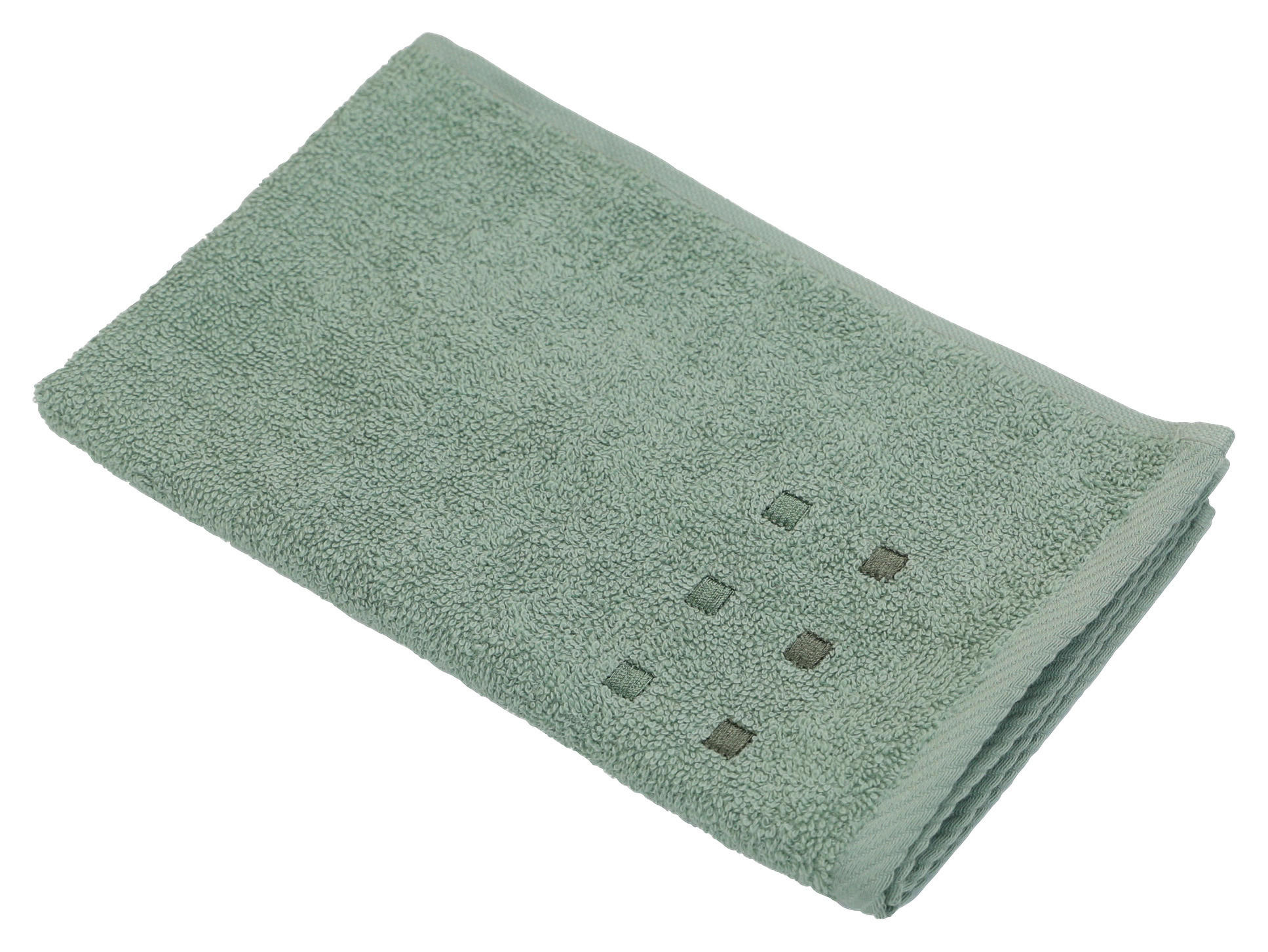 RUČNÍK PRO HOSTY, 30/50 cm, šalvějově zelená - šalvějově zelená, Konvenční, textil (30/50cm) - Esposa