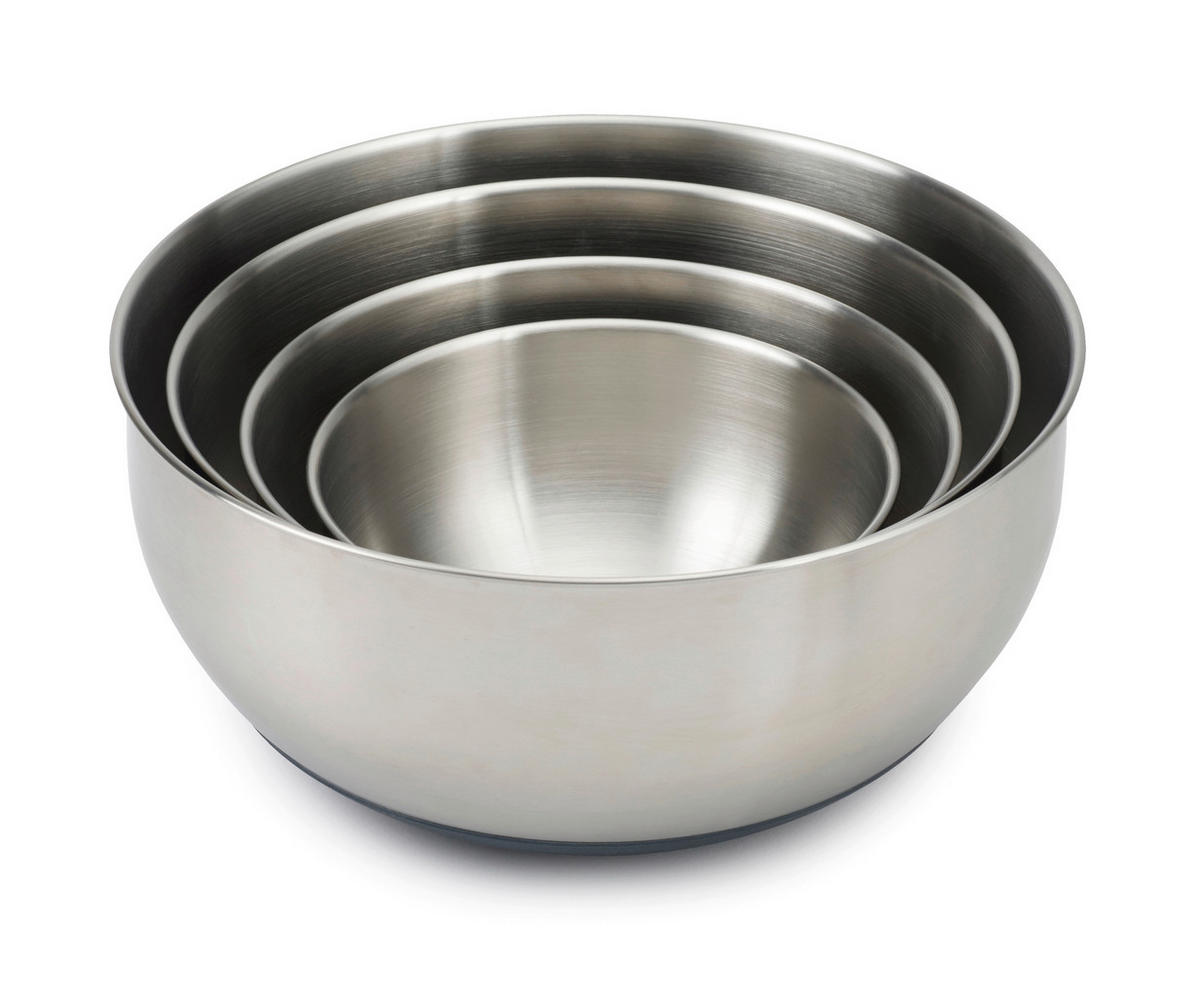 SCHÜSSELSET Nest 4-teilig  - Grau, KONVENTIONELL, Kunststoff/Metall (28,5/28,5/13,6cm) - Joseph Joseph