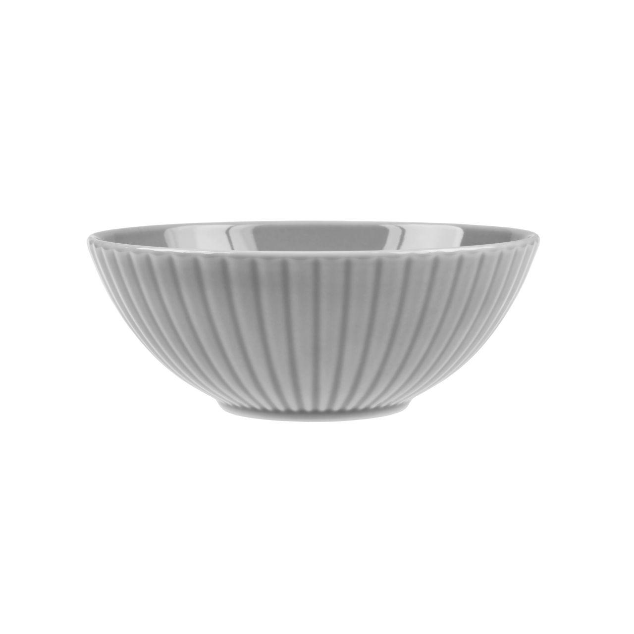 SKÅLSET Ophelia 2 delar 17 cm  - ljusgrå, Design (17cm)