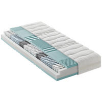 TAŠTIČKOVÝ MATRAC, 90/200 cm - biela, Basics, textil (90/200cm) - Novel