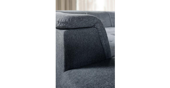 WOHNLANDSCHAFT  in Chenille Dunkelgrau  - Dunkelgrau/Grau, KONVENTIONELL, Kunststoff/Textil (188/340/240cm) - Carryhome