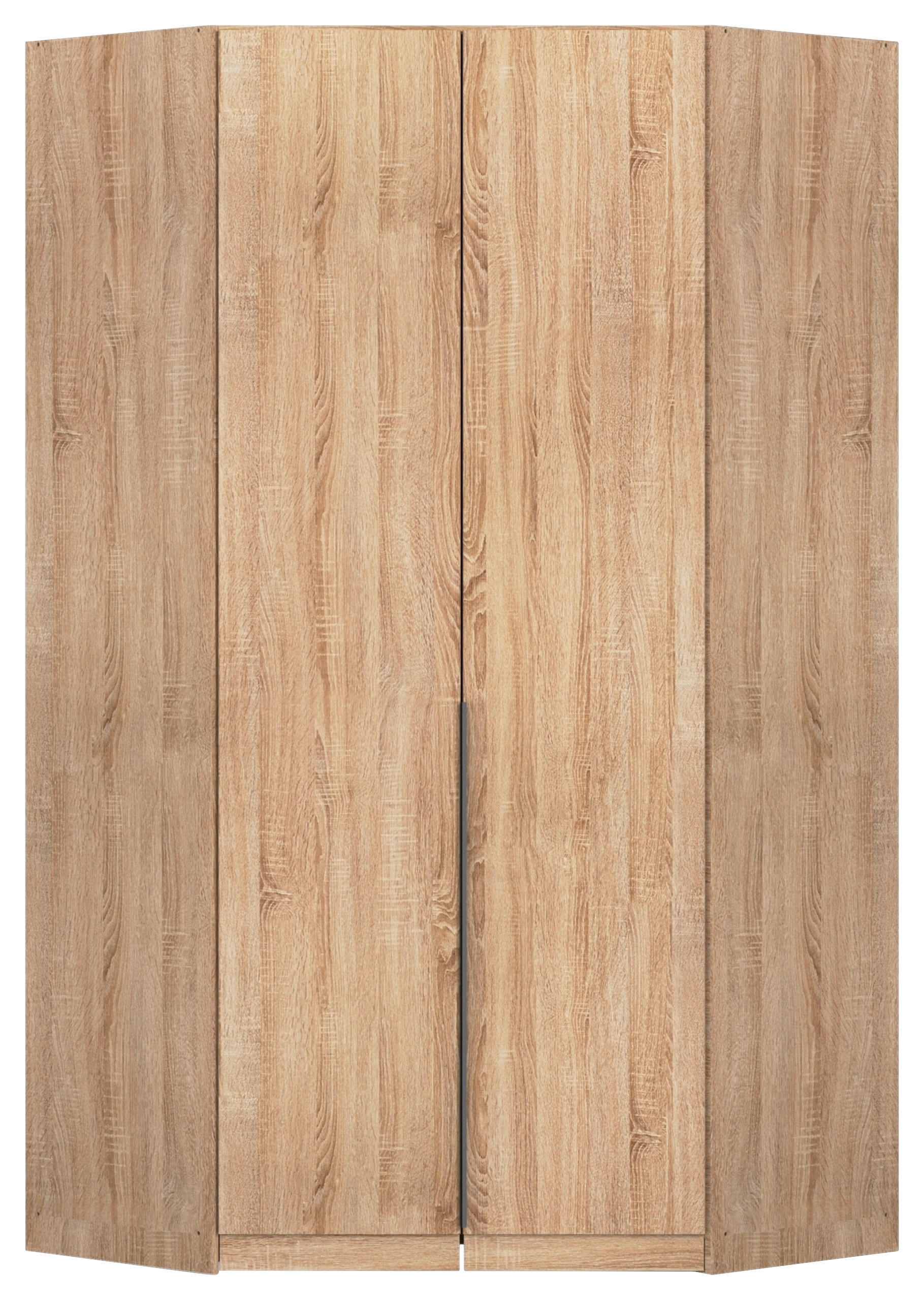 Rauch Möbel Eckkleiderschrank Rauch Alabama Sonoma Eiche 117x229x117 cm