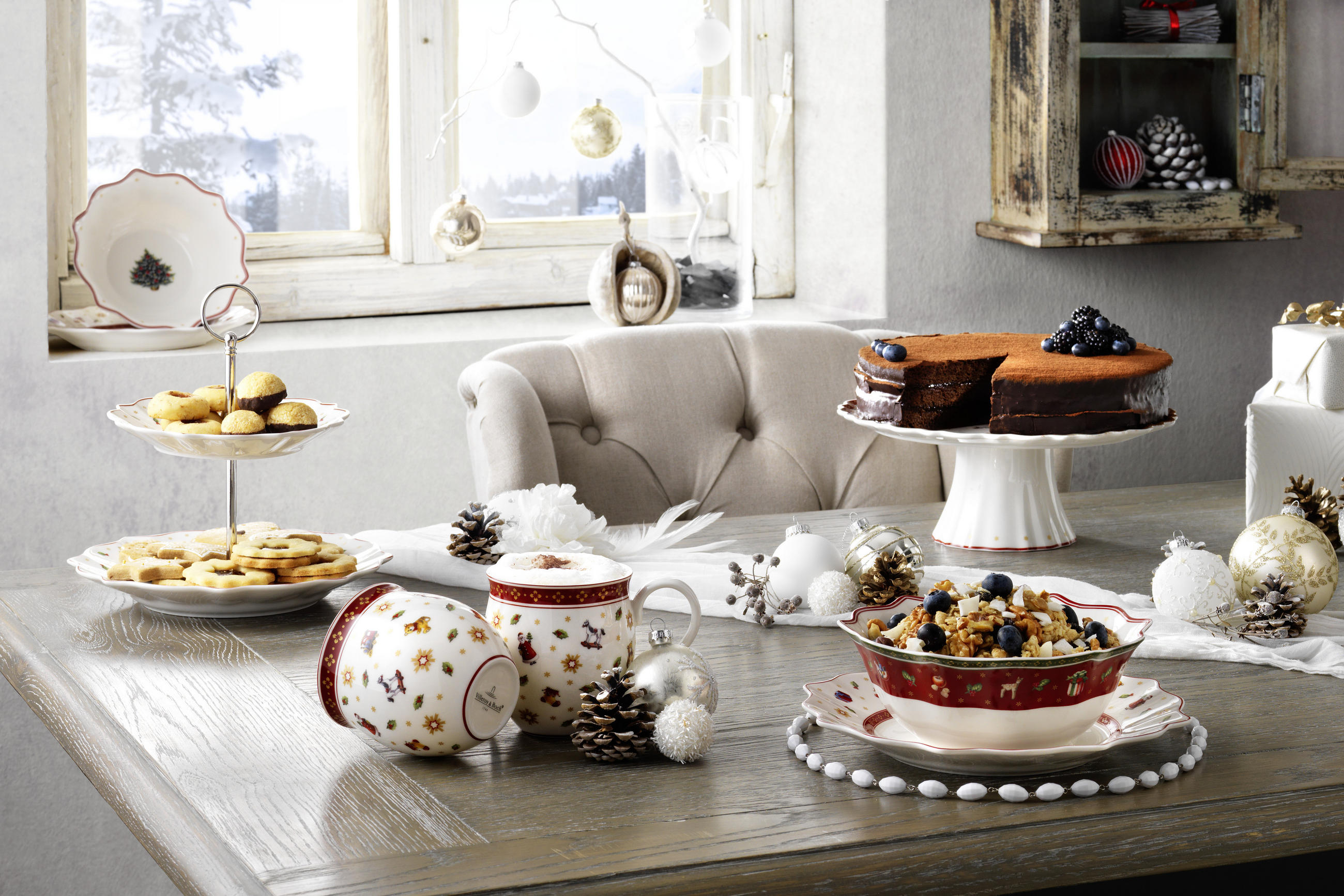 SET ZA PRIPREMU DORUČKA - crvena, Osnovno, keramika (36/25/14cm) - Villeroy & Boch