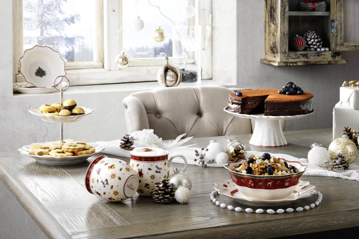 SET ZA DORUČAK - crvena, Basics, keramika (36/25/14cm) - Villeroy & Boch
