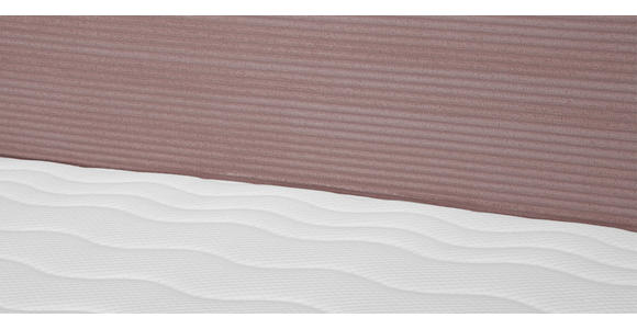 BOXSPRINGBETT 180/200 cm  in Rosa  - Schwarz/Rosa, KONVENTIONELL, Holz/Textil (180/200cm) - Carryhome