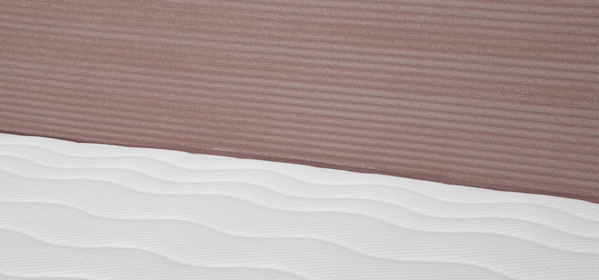 POSTEL BOXSPRING, 160/200 cm, růžová - růžová/černá, Konvenční, dřevo/textil (160/200cm) - Carryhome