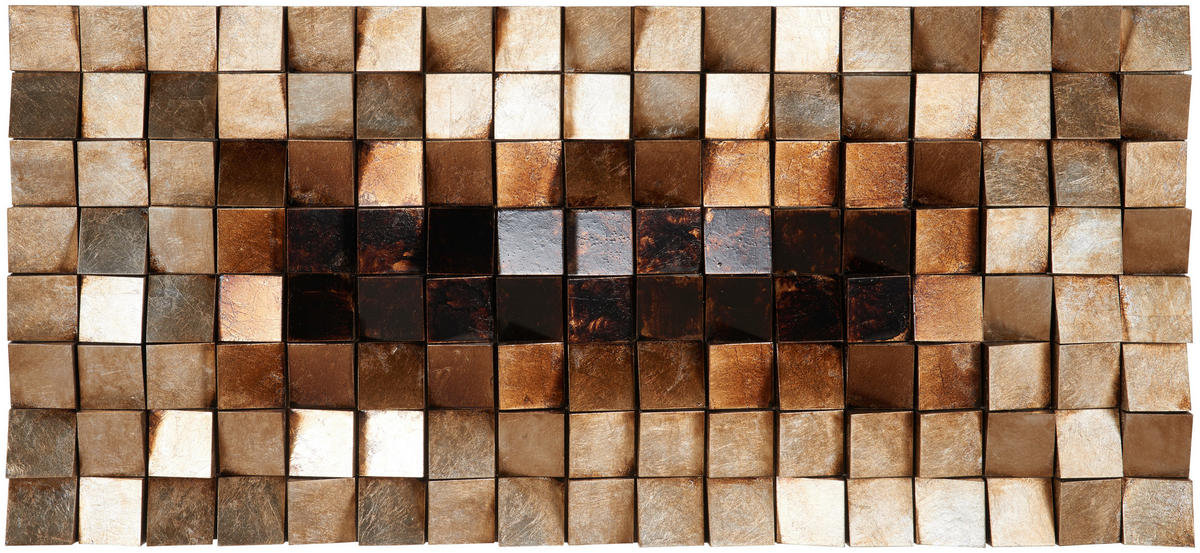 HOLZBILD 55/120 cm  - Silberfarben/Schwarz, Design, Holzwerkstoff/Kunststoff (55/120cm) - Monee
