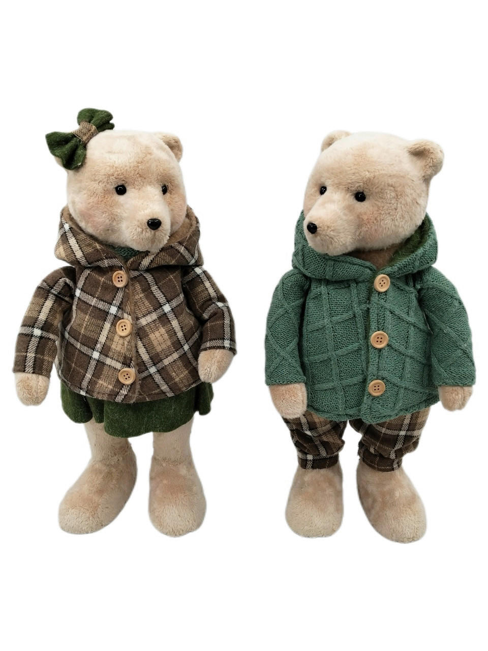 DEKORAČNÝ MEDVEĎ - viacfarebná, Lifestyle, textil/plast (20/46/19cm) - X-Mas