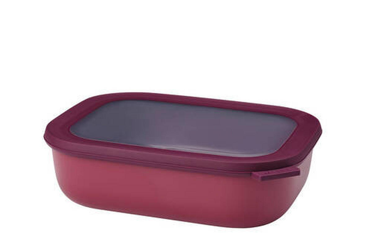 DÓZA NA SKLADOVANIE POTRAVÍN plast  plast 3 l - černicová, Basics, plast (3,0l) - Mepal