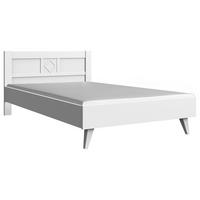SÄNG 140/200 cm  i vit   - vit, Modern, trämaterial (140/200cm) - Livetastic