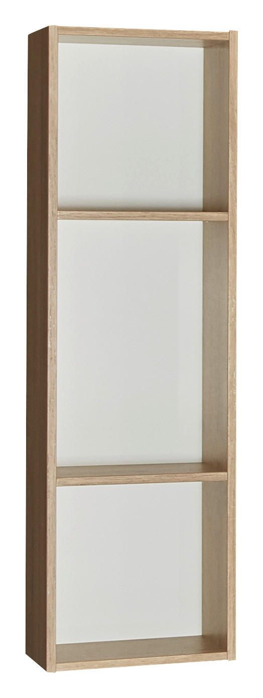 WANDREGAL 70/20/17 cm  - Eichefarben, Design, Holzwerkstoff (70/20/17cm) - Dieter Knoll